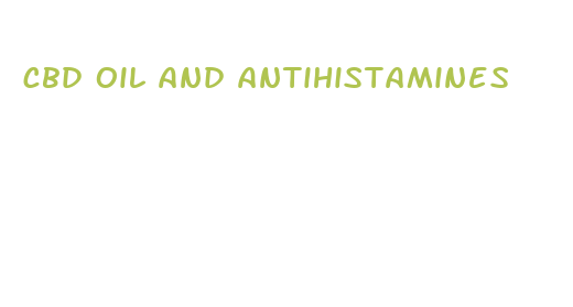 cbd oil and antihistamines