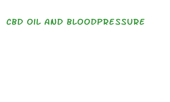 cbd oil and bloodpressure