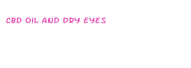 cbd oil and dry eyes