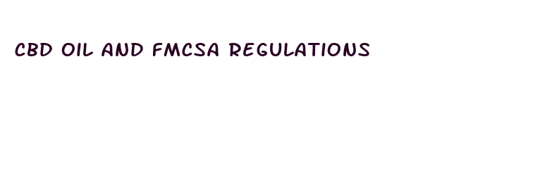 cbd oil and fmcsa regulations