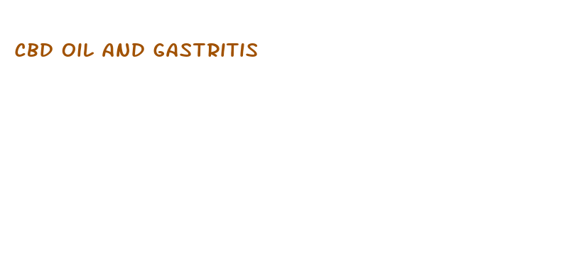 cbd oil and gastritis