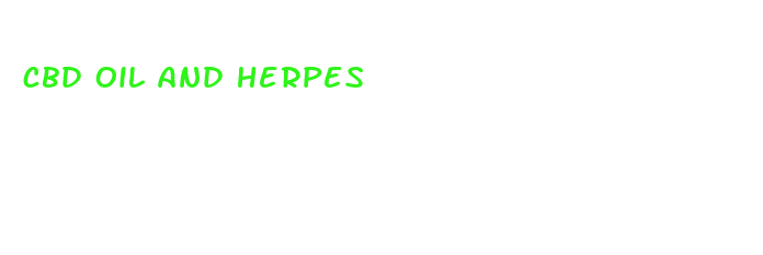 cbd oil and herpes