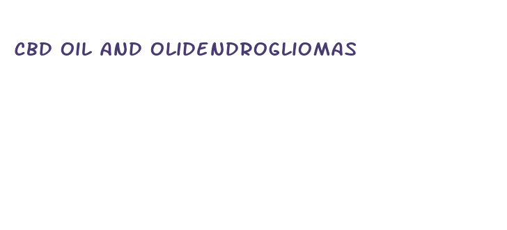 cbd oil and olidendrogliomas