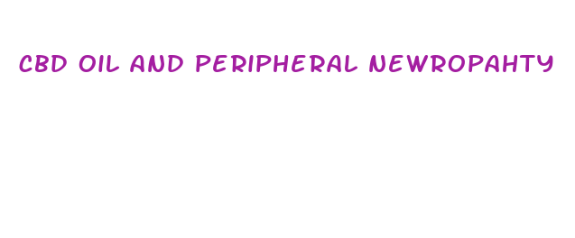 cbd oil and peripheral newropahty