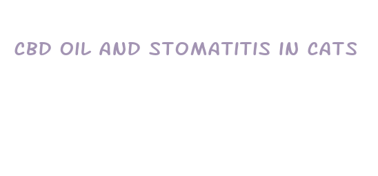 cbd oil and stomatitis in cats