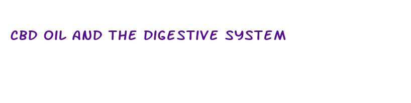 cbd oil and the digestive system