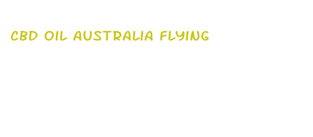 cbd oil australia flying