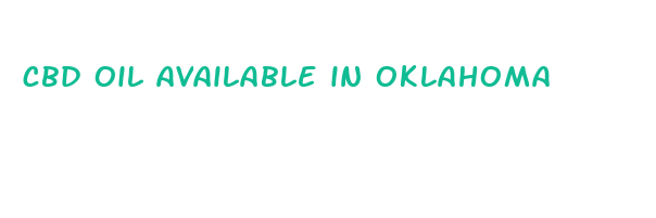 cbd oil available in oklahoma