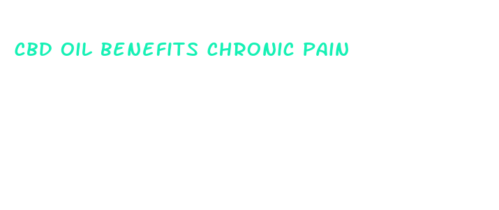 cbd oil benefits chronic pain