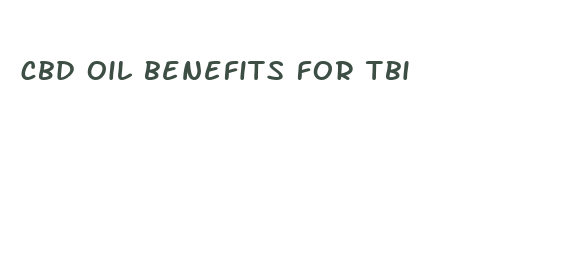 cbd oil benefits for tbi