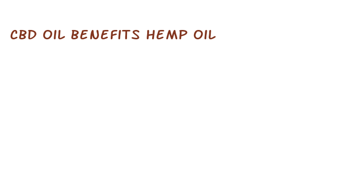 cbd oil benefits hemp oil