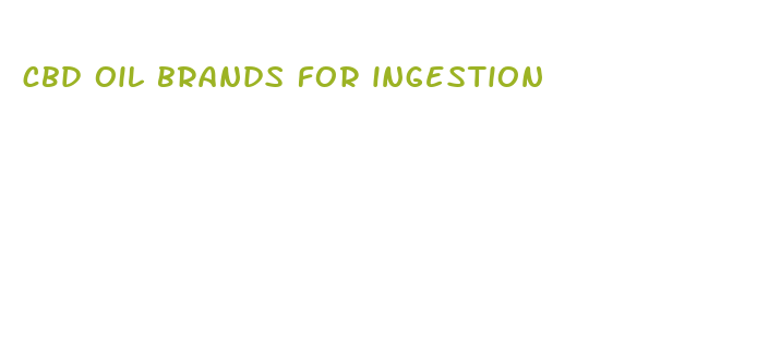 cbd oil brands for ingestion