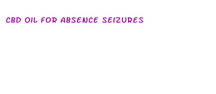 cbd oil for absence seizures