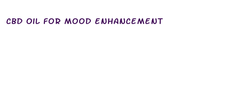 cbd oil for mood enhancement