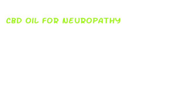 cbd oil for neuropathy