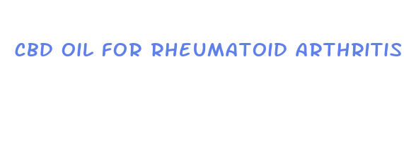 cbd oil for rheumatoid arthritis dosage