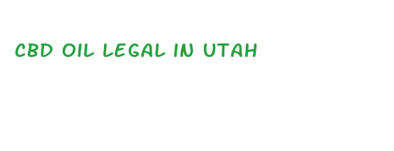 cbd oil legal in utah