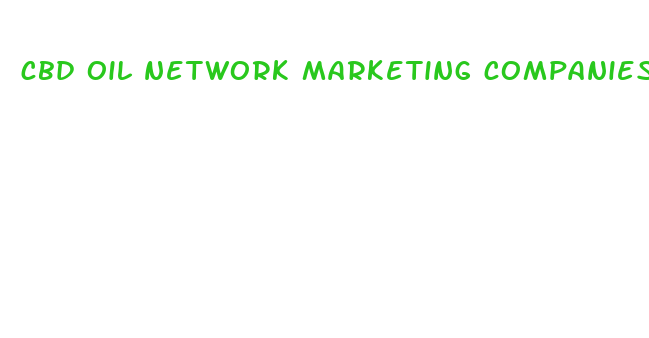 cbd oil network marketing companies