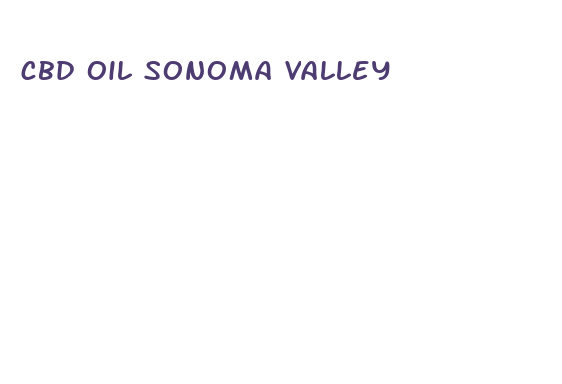 cbd oil sonoma valley