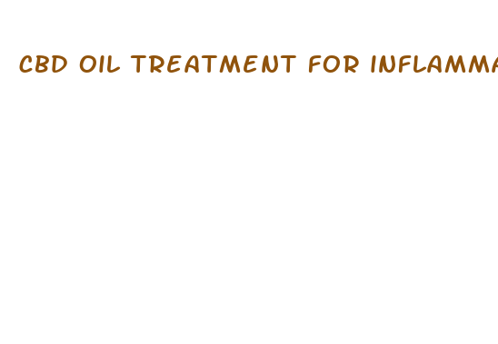 cbd oil treatment for inflammation