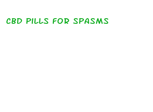 cbd pills for spasms