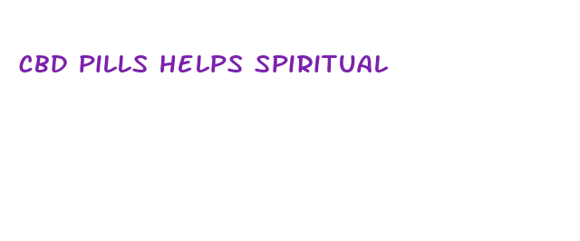 cbd pills helps spiritual