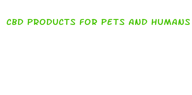 cbd products for pets and humans