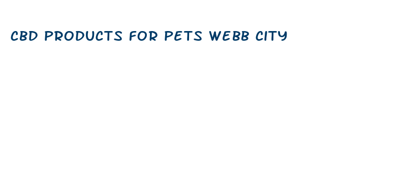 cbd products for pets webb city