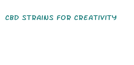 cbd strains for creativity