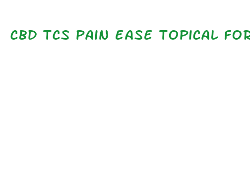 cbd tcs pain ease topical for psoriatic arthritis