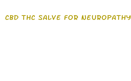 cbd thc salve for neuropathy