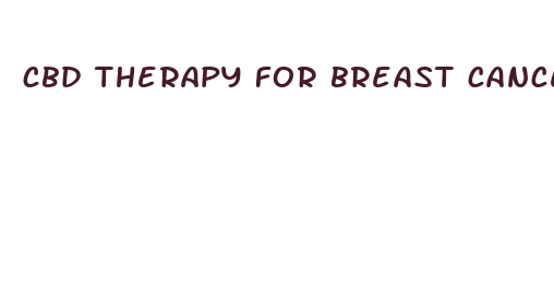 cbd therapy for breast cancer