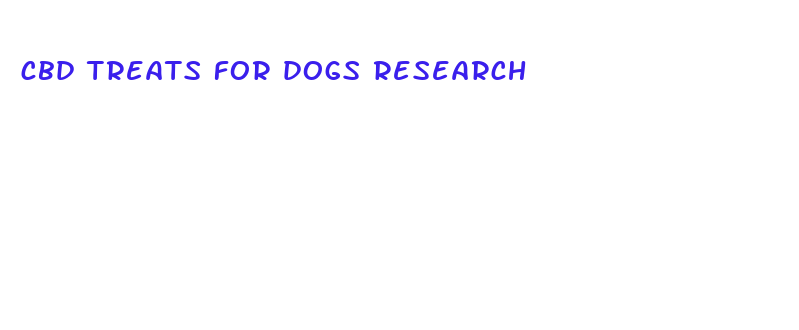 cbd treats for dogs research