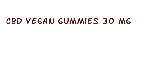 cbd vegan gummies 30 mg