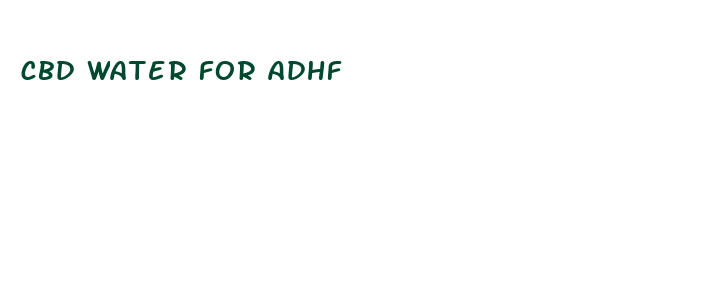 cbd water for adhf