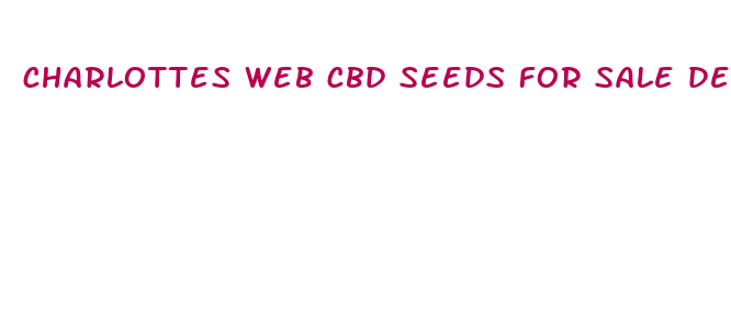 charlottes web cbd seeds for sale denver