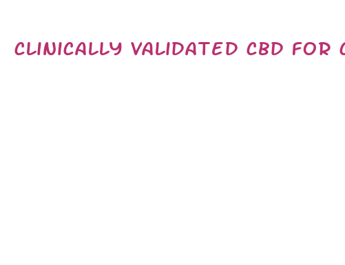 clinically validated cbd for chronic pain now available