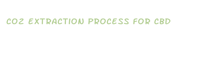 co2 extraction process for cbd