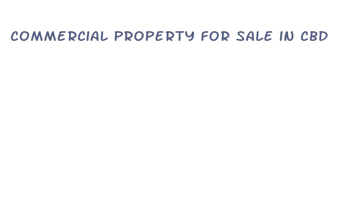 commercial property for sale in cbd