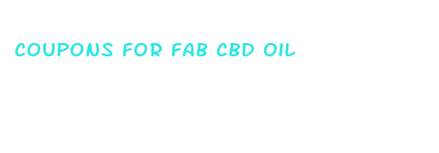 coupons for fab cbd oil