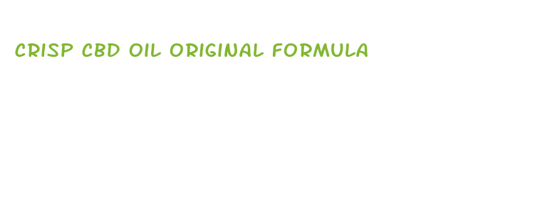 crisp cbd oil original formula