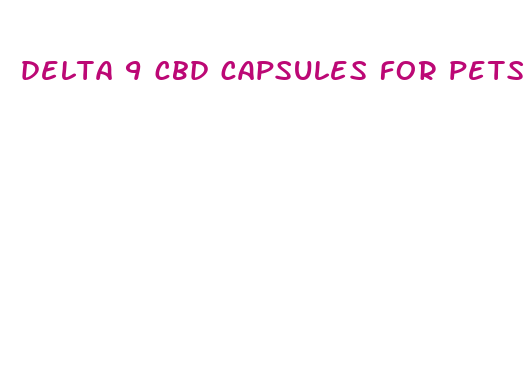 delta 9 cbd capsules for pets