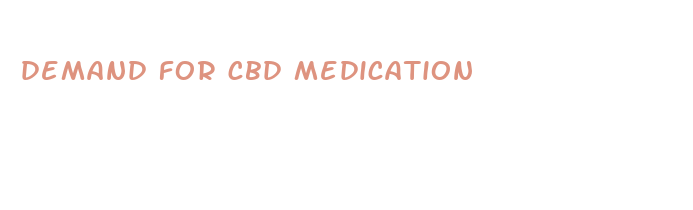 demand for cbd medication