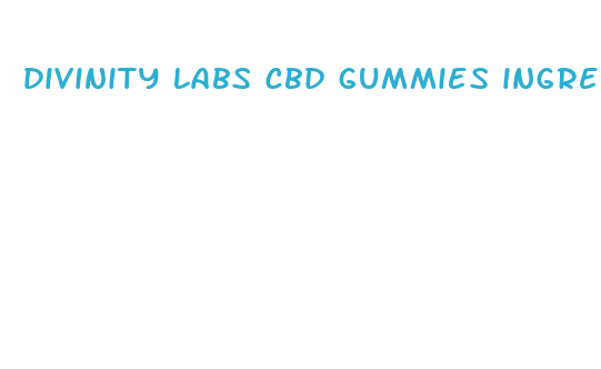 divinity labs cbd gummies ingredients