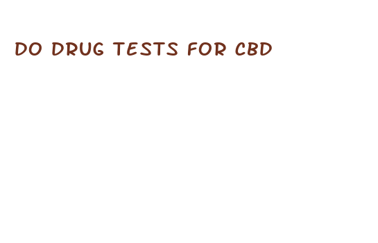 do drug tests for cbd