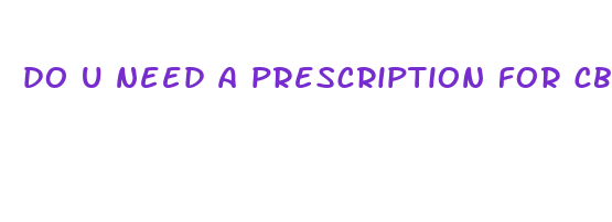 do u need a prescription for cbd oil