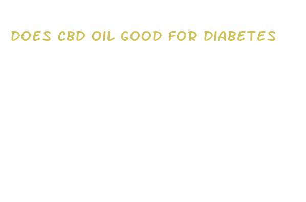 does cbd oil good for diabetes