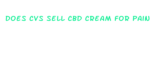 does cvs sell cbd cream for pain