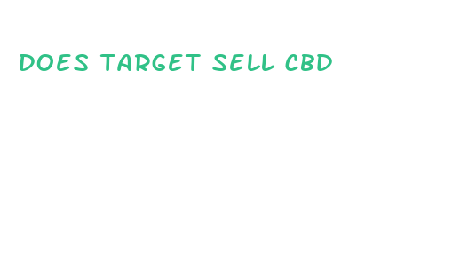 does target sell cbd