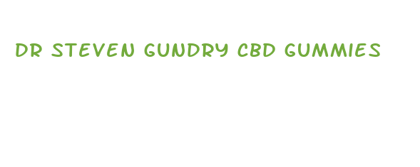 dr steven gundry cbd gummies